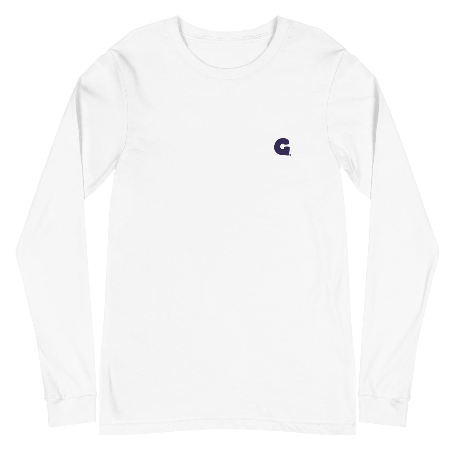 Grapes Purple Reign Long Sleeve Unisex White