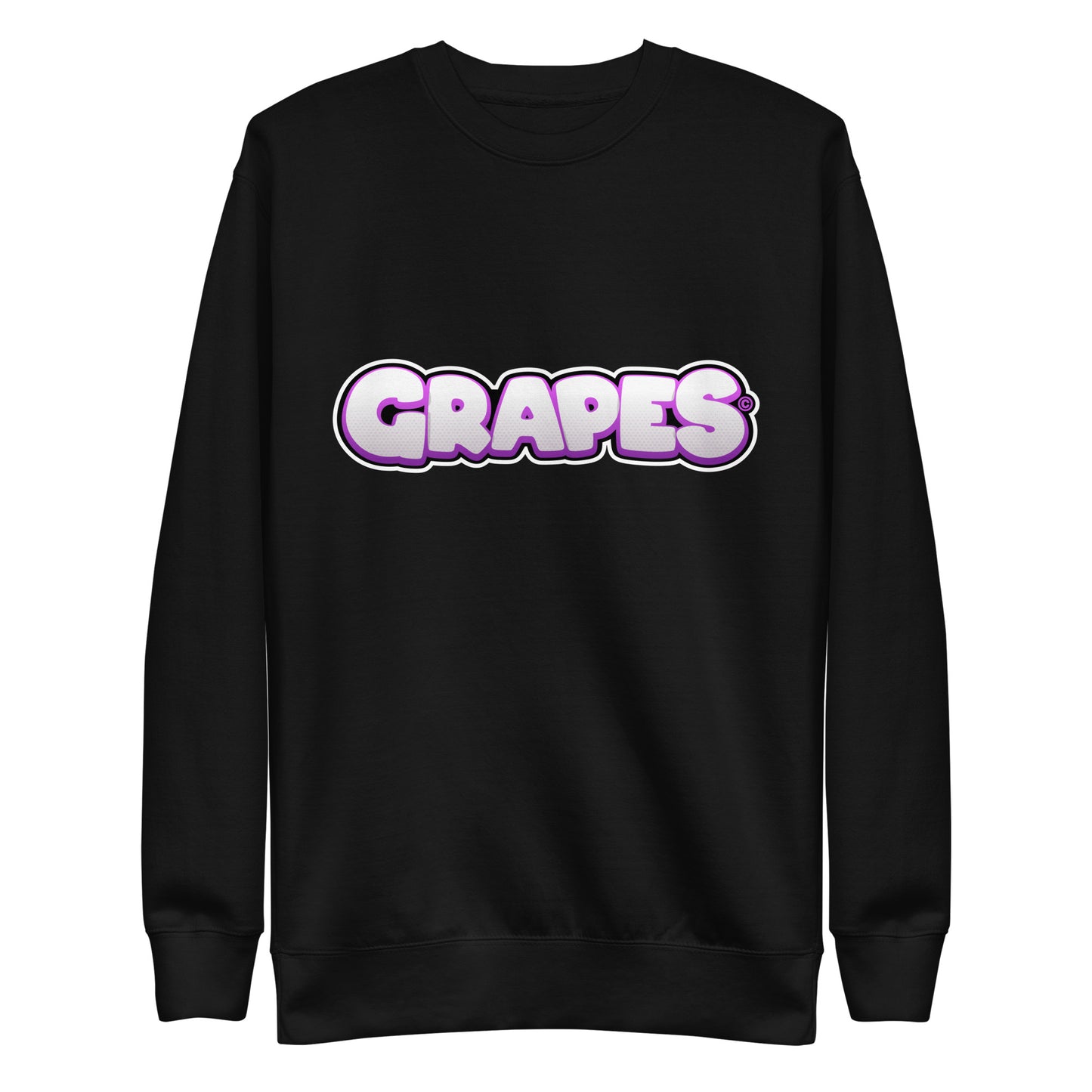 Grapes Logo Unisex Premium Sweatshirt